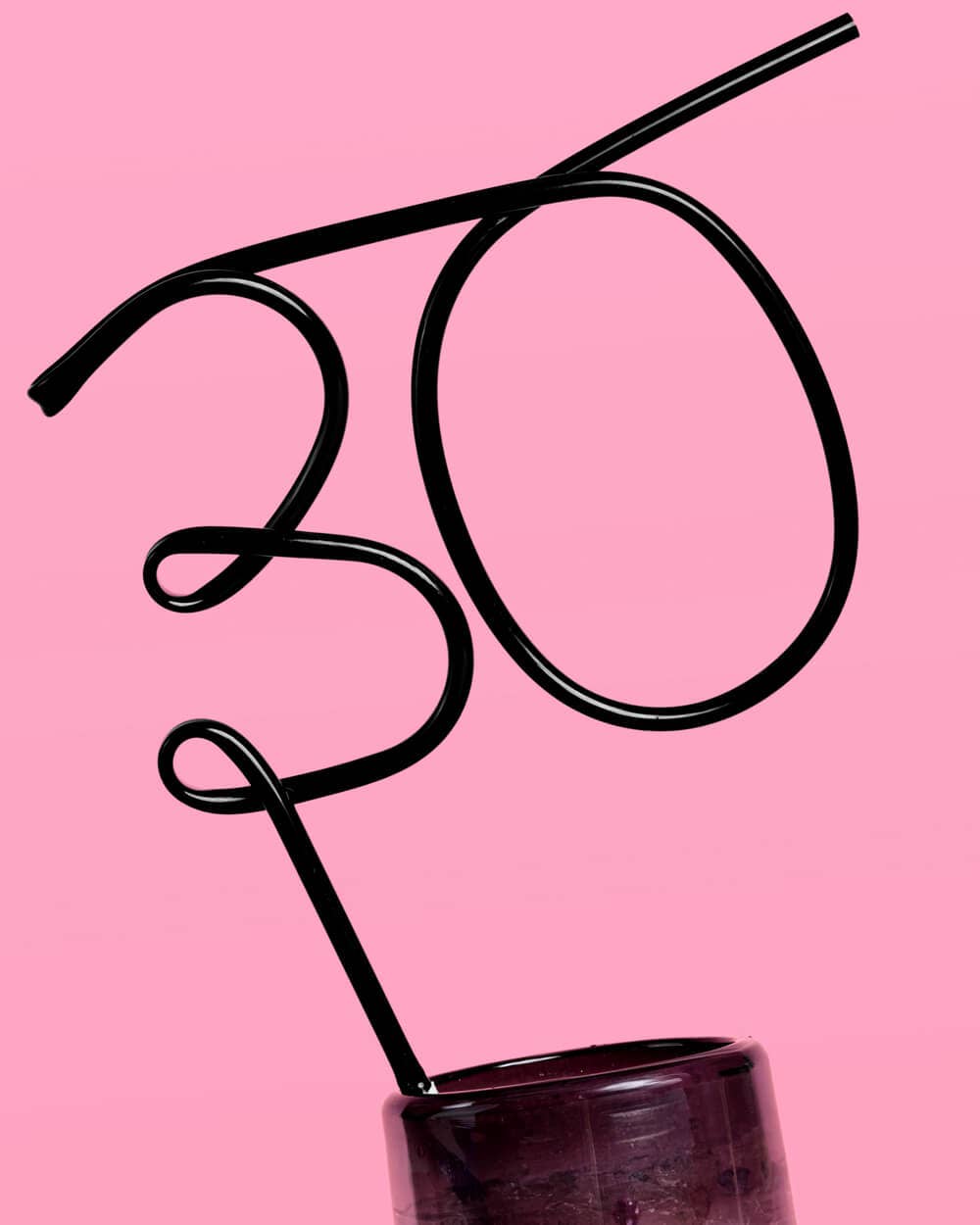 30 Party Straw