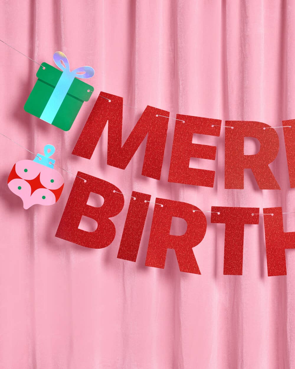Merry Birthday Banner