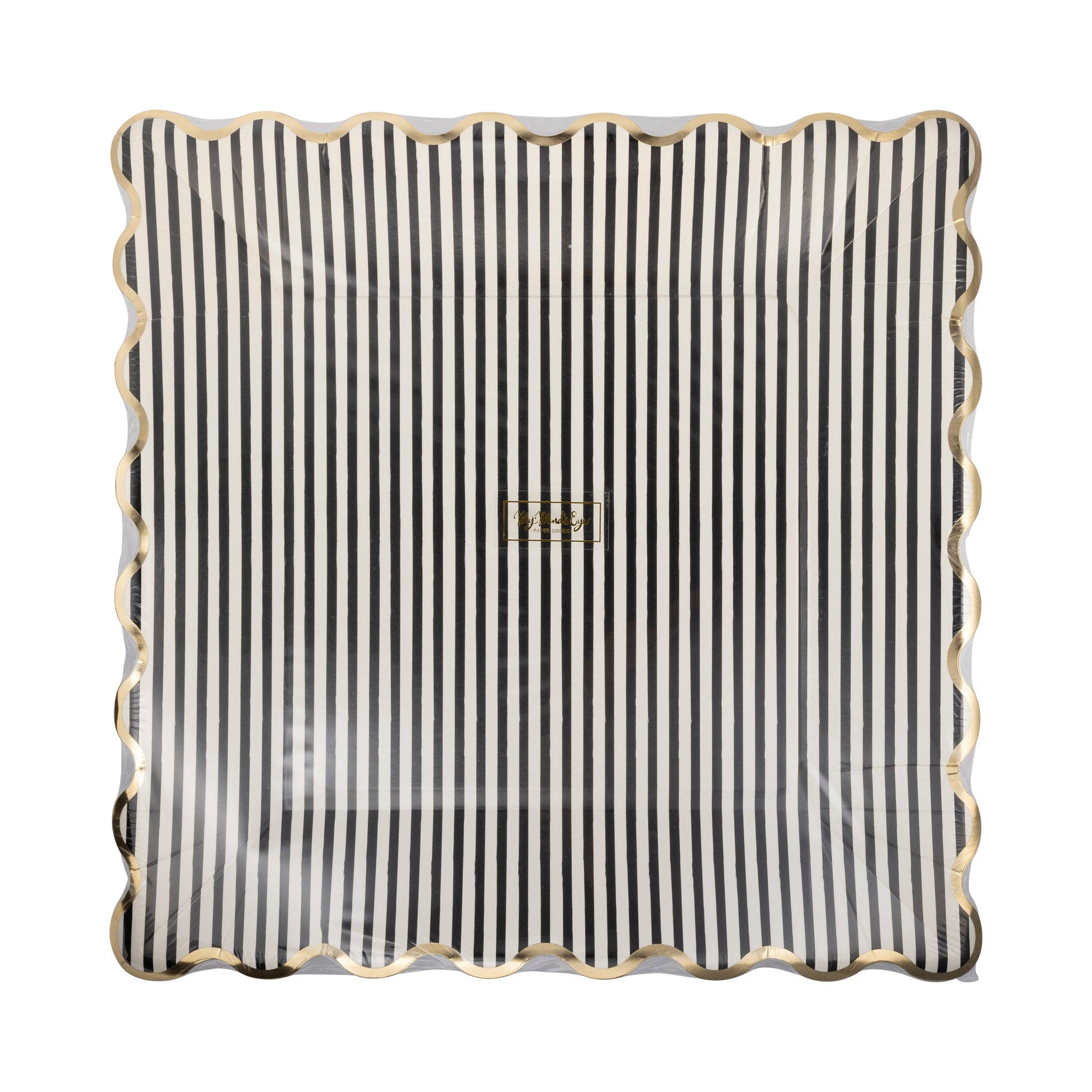 Striped 11" Plate