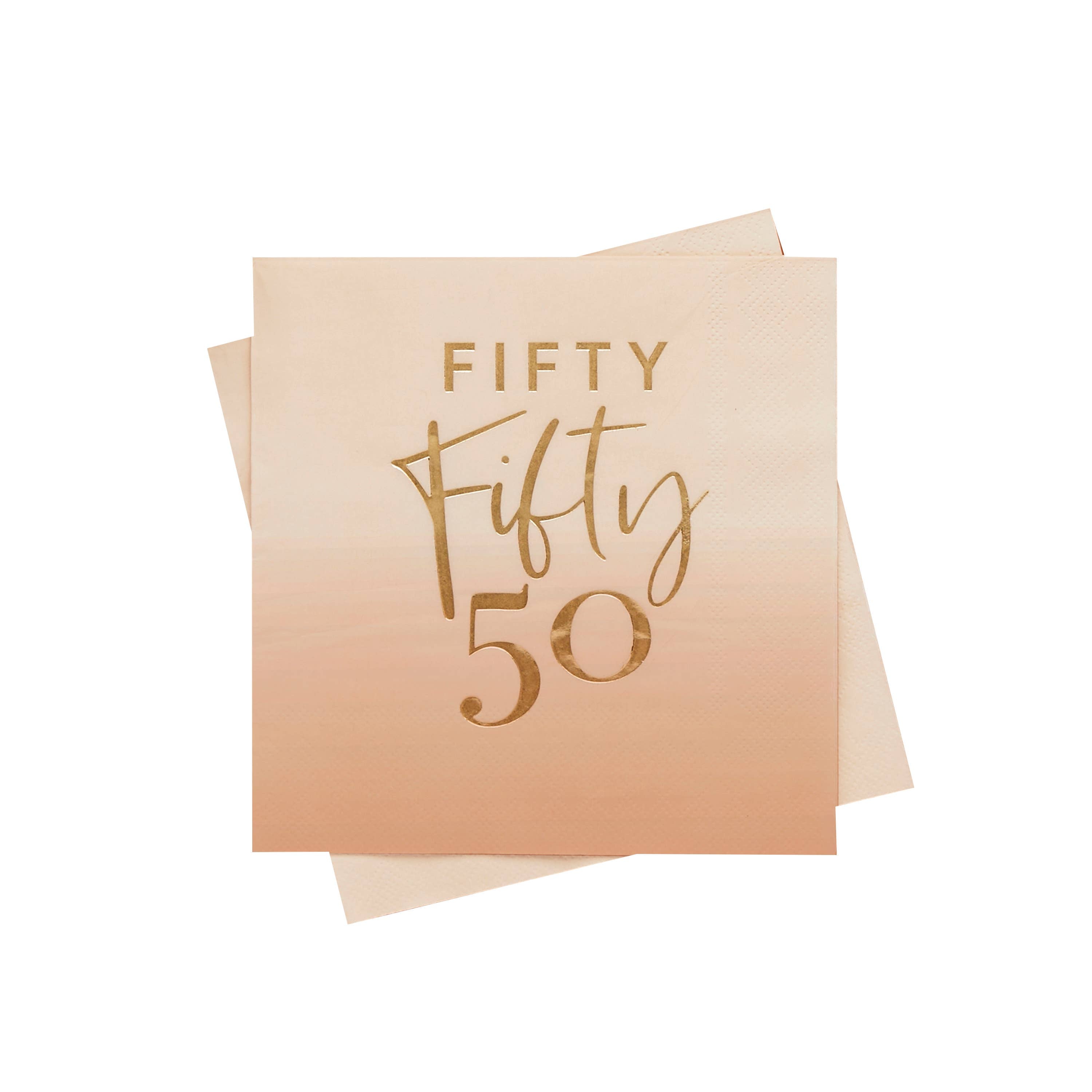 Fifty Cocktail Napkins