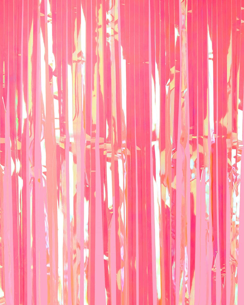 Pink Foil Curtain