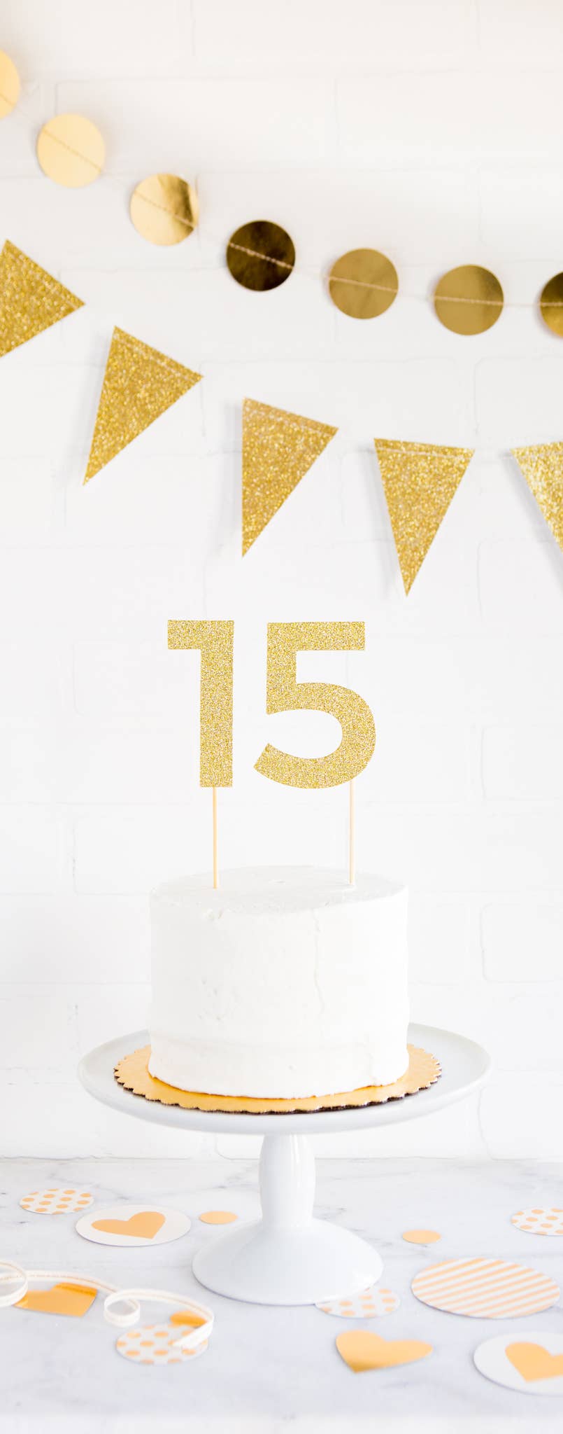 Basic Glitter Number 8