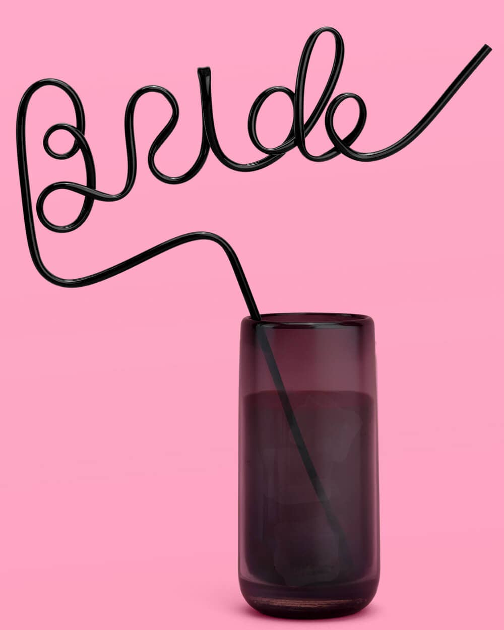 Bride or Die Straw - XL Straw