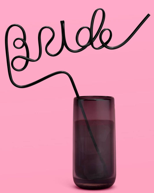 Bride or Die Straw - XL Straw