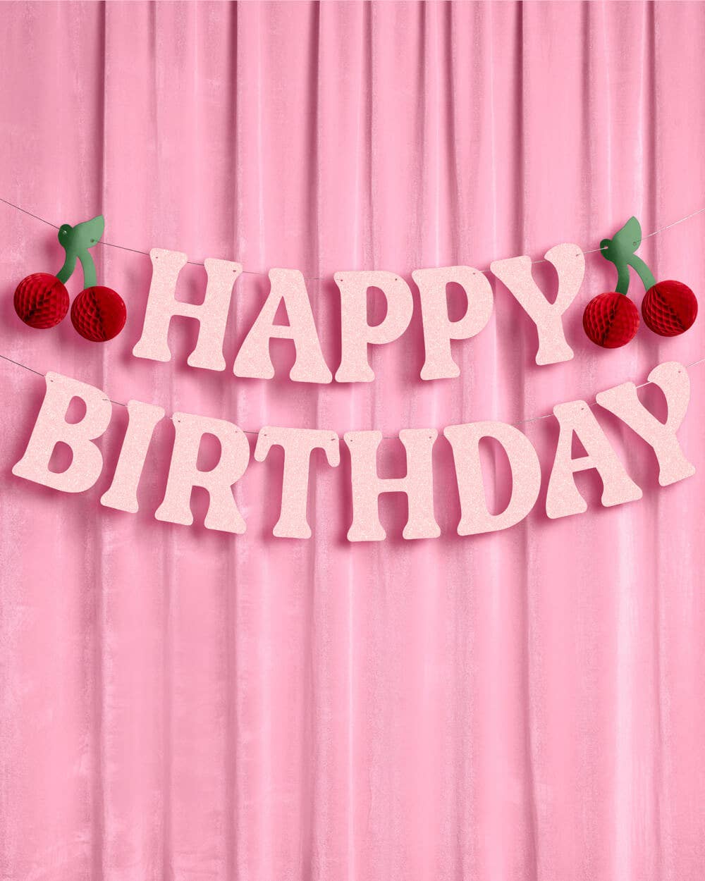 Cherry Birthday Banner