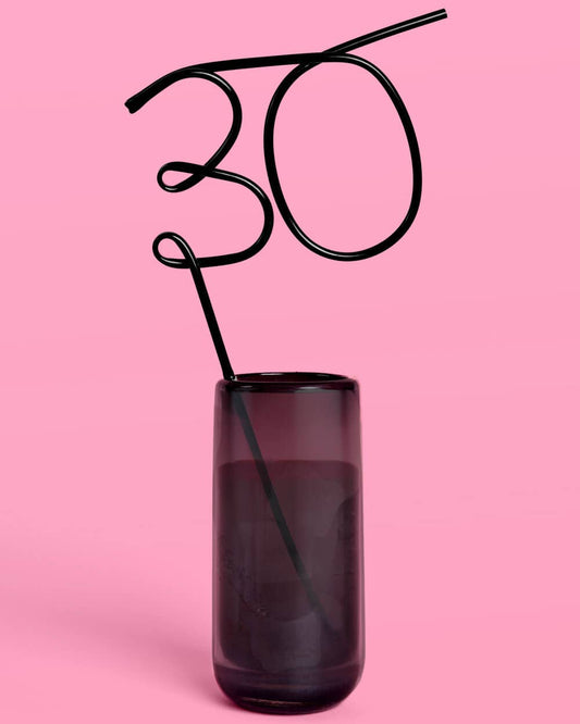 30 Party Straw