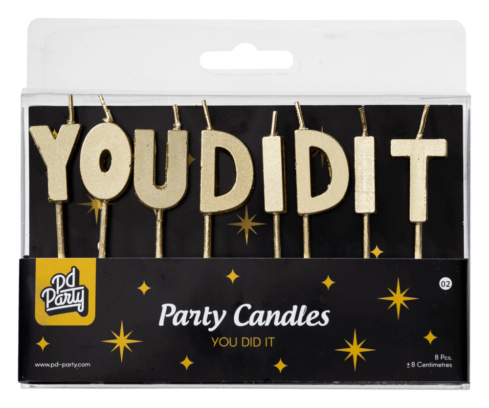 You Did It Candles