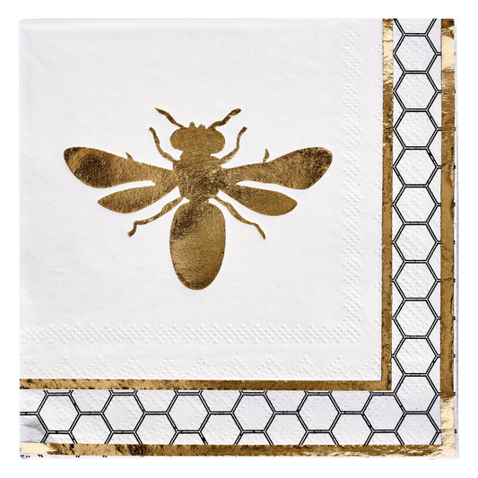 Honeybee Paper Cocktail Napkin