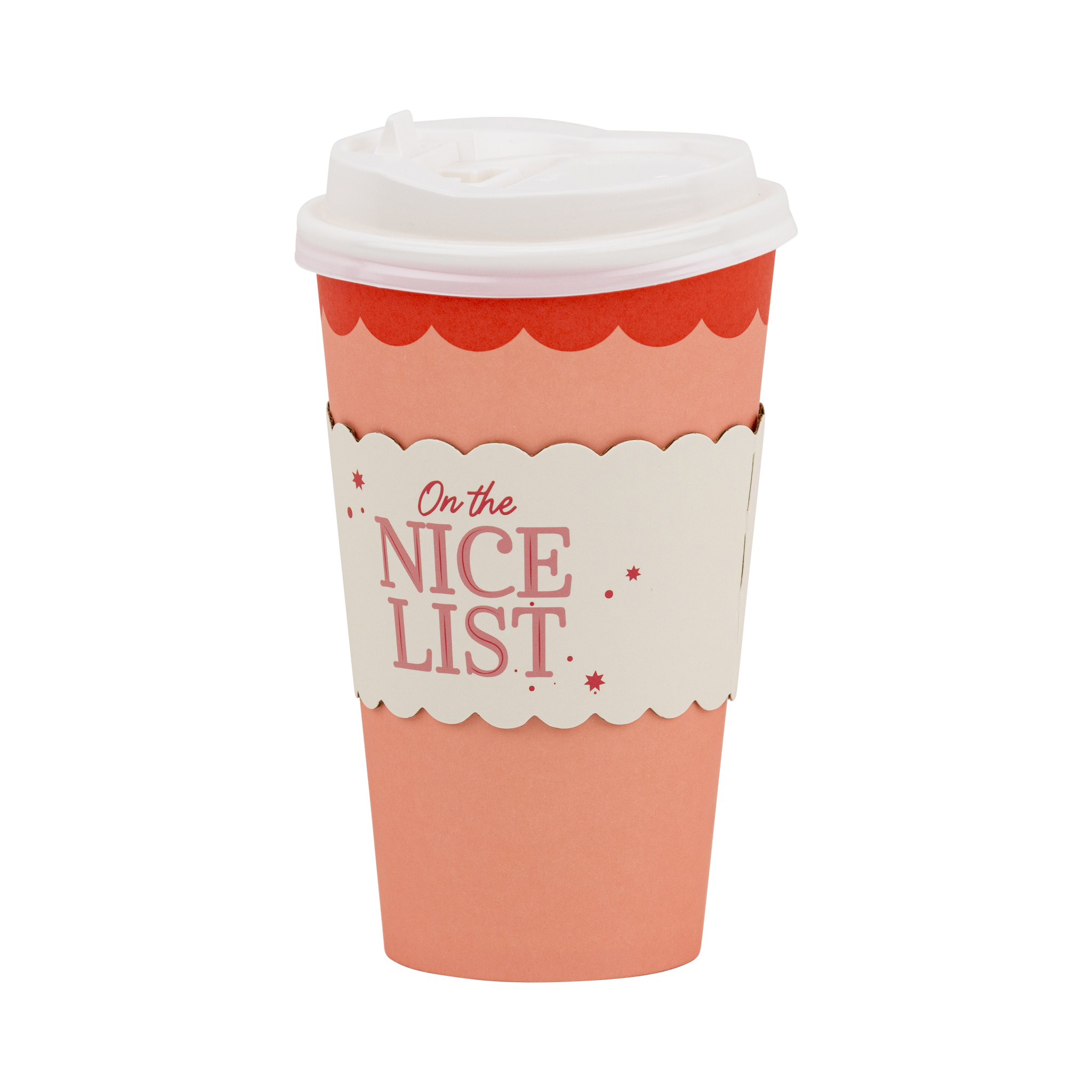 Nice List To Go Cups - Set of 8