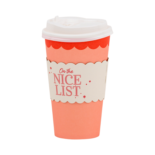 Nice List To Go Cups - Set of 8