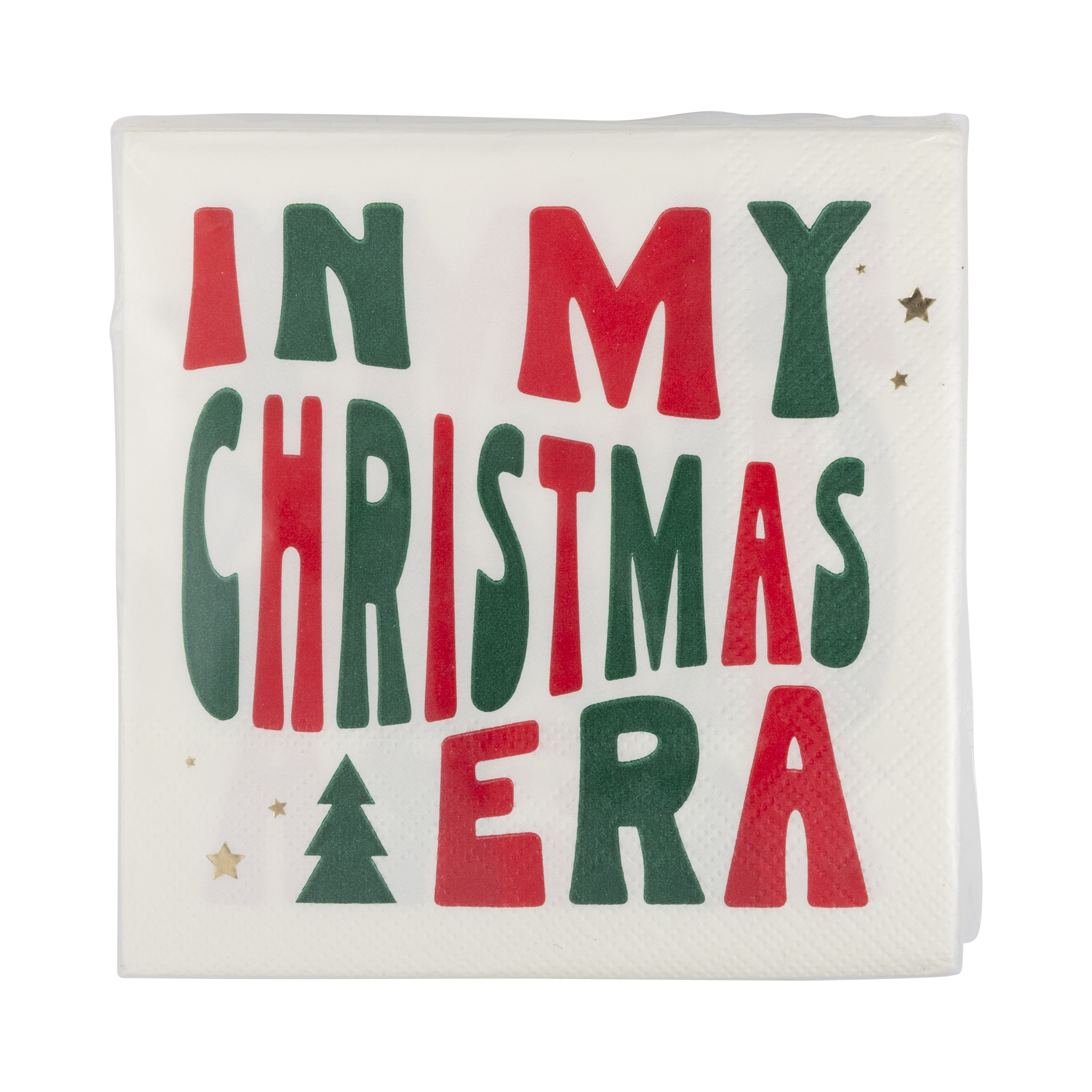 Christmas Era Cocktail Napkin
