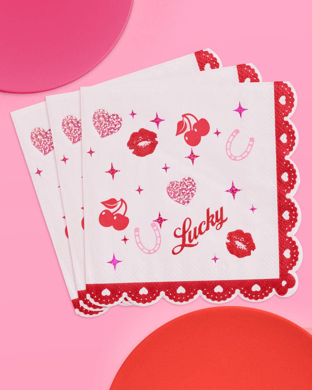 Lucky in Love Napkins