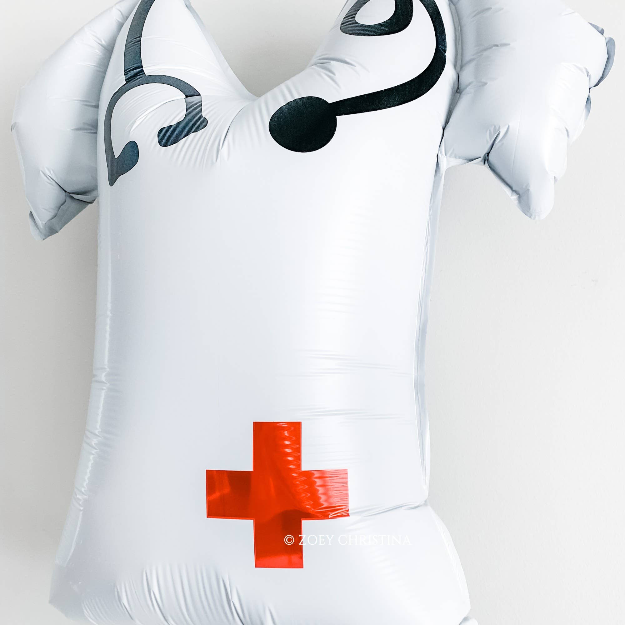 Nurse Themed Scrub Top Balloon