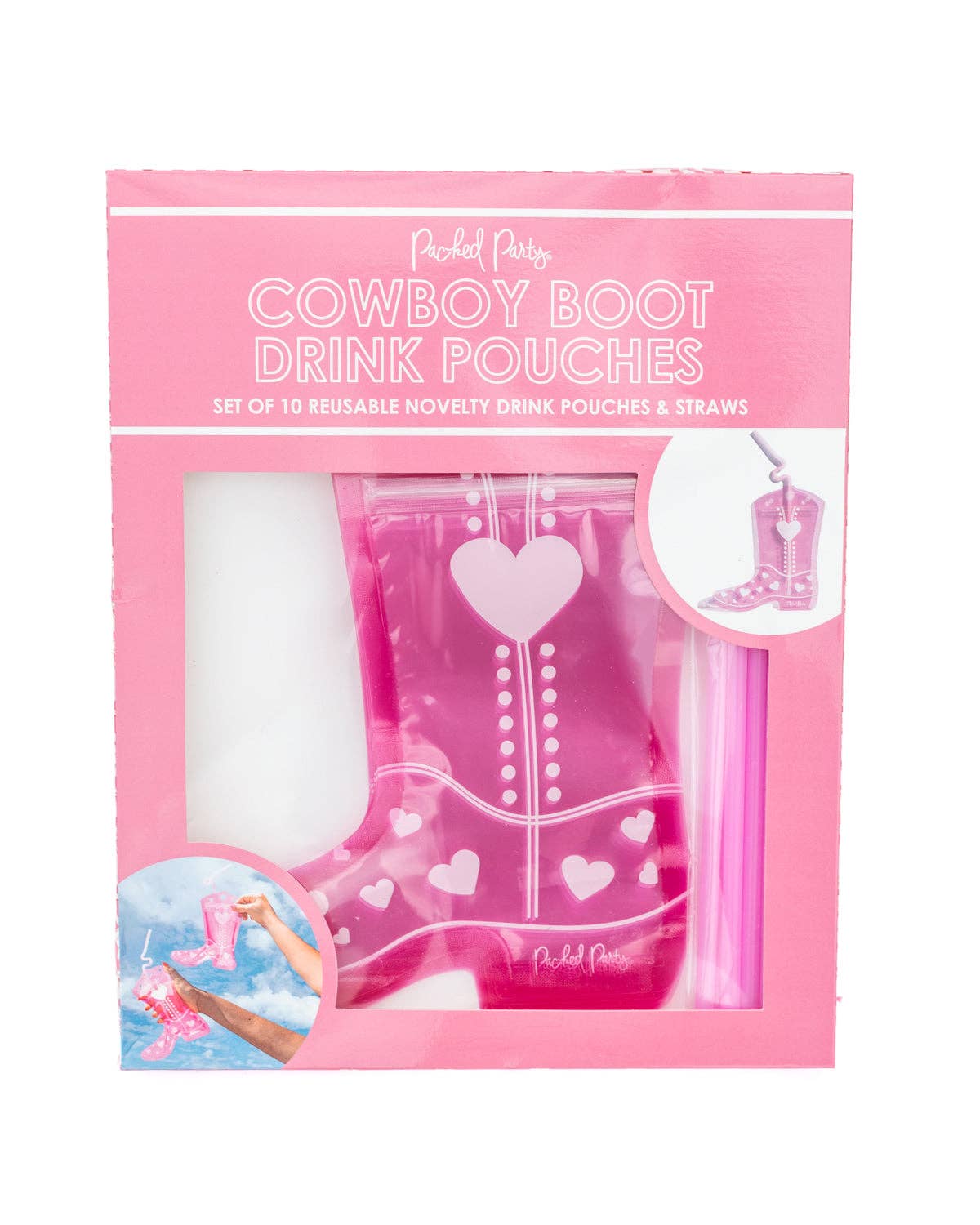 Boot Scoot Drink Pouch Set
