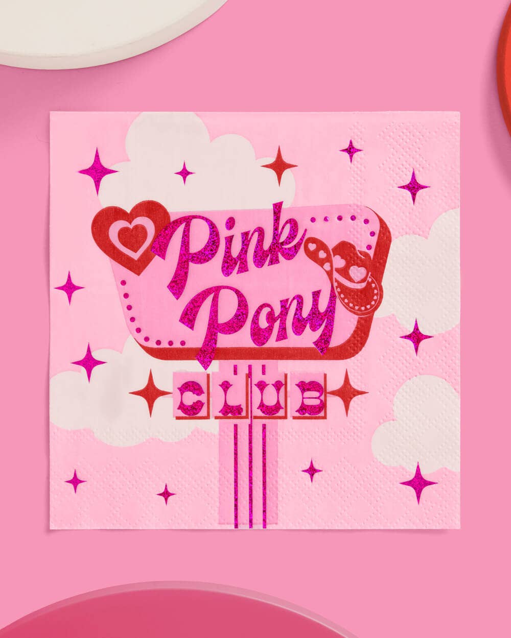 Pink Pony Club Napkins - 25 Pack Napkins