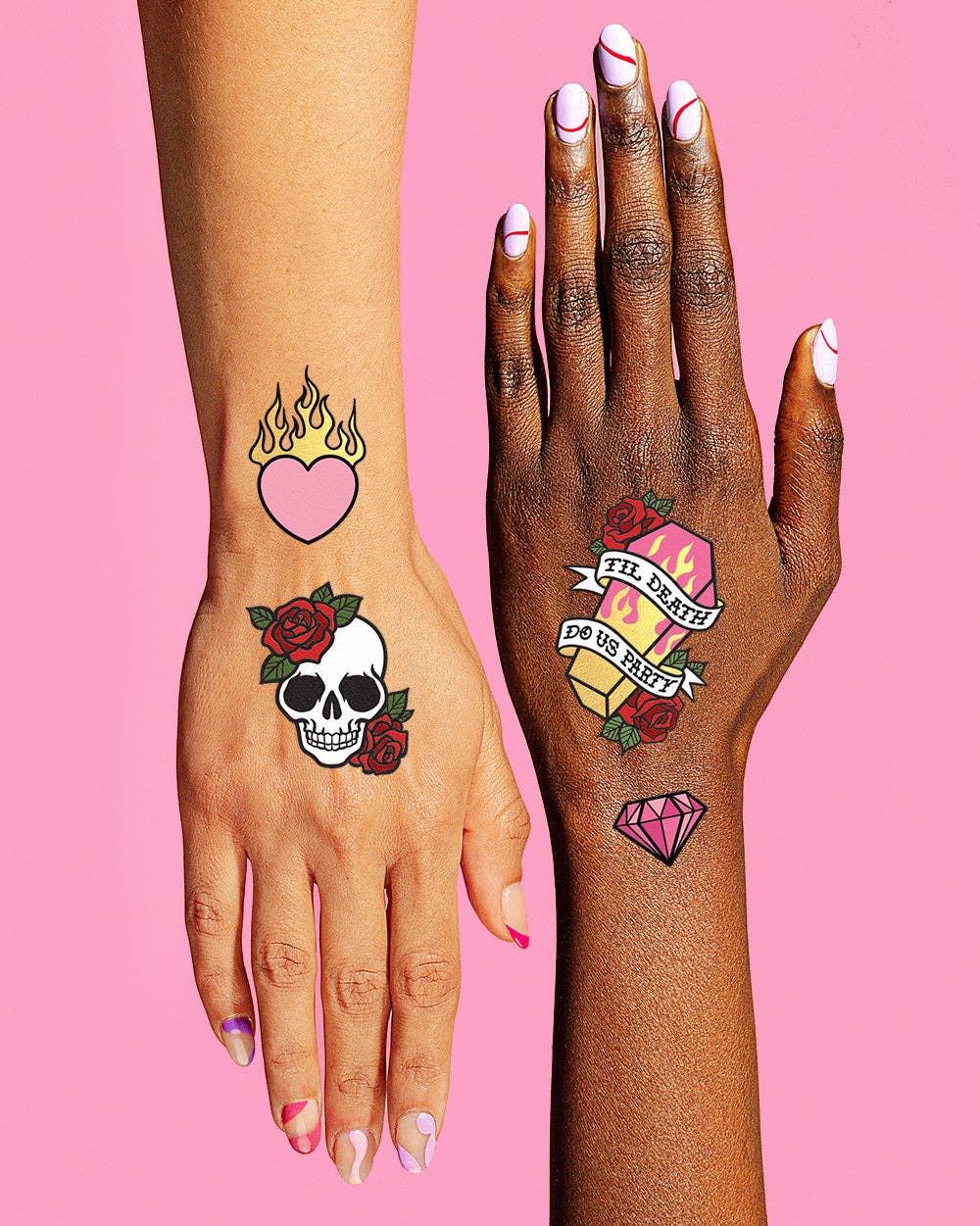 Bachelorette Party Temporary Tattoos