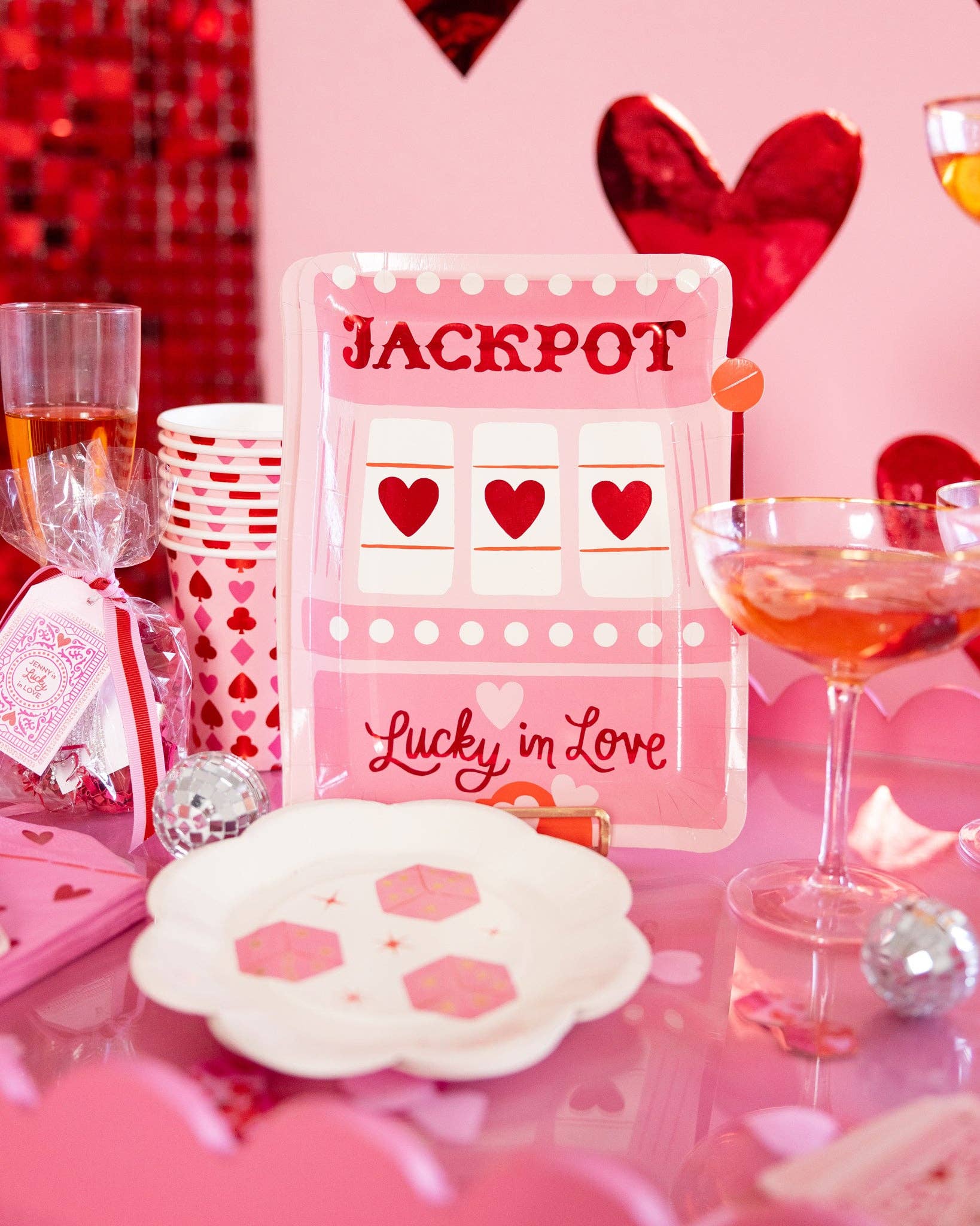 Slot Machine Shaped Plate