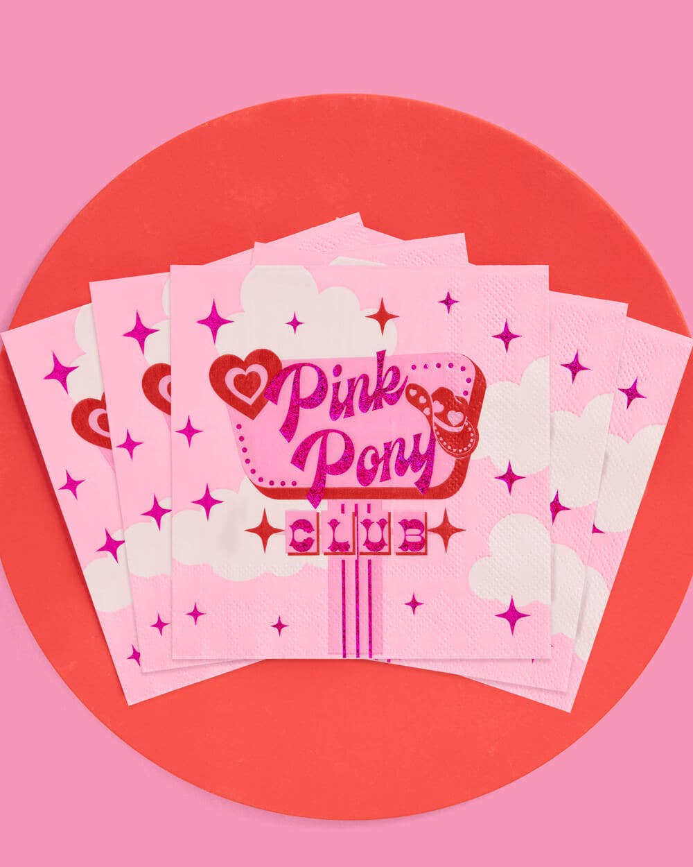 Pink Pony Club Napkins - 25 Pack Napkins