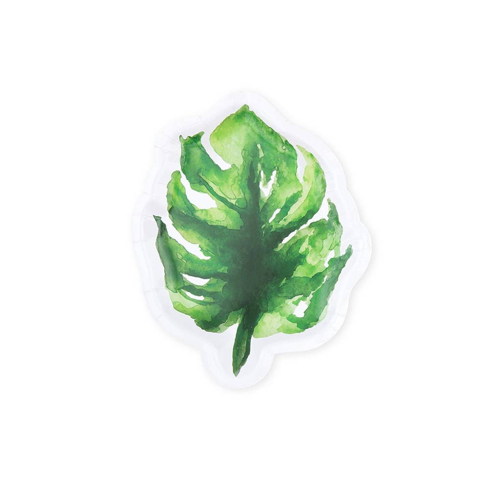 Monstera Dessert Plates