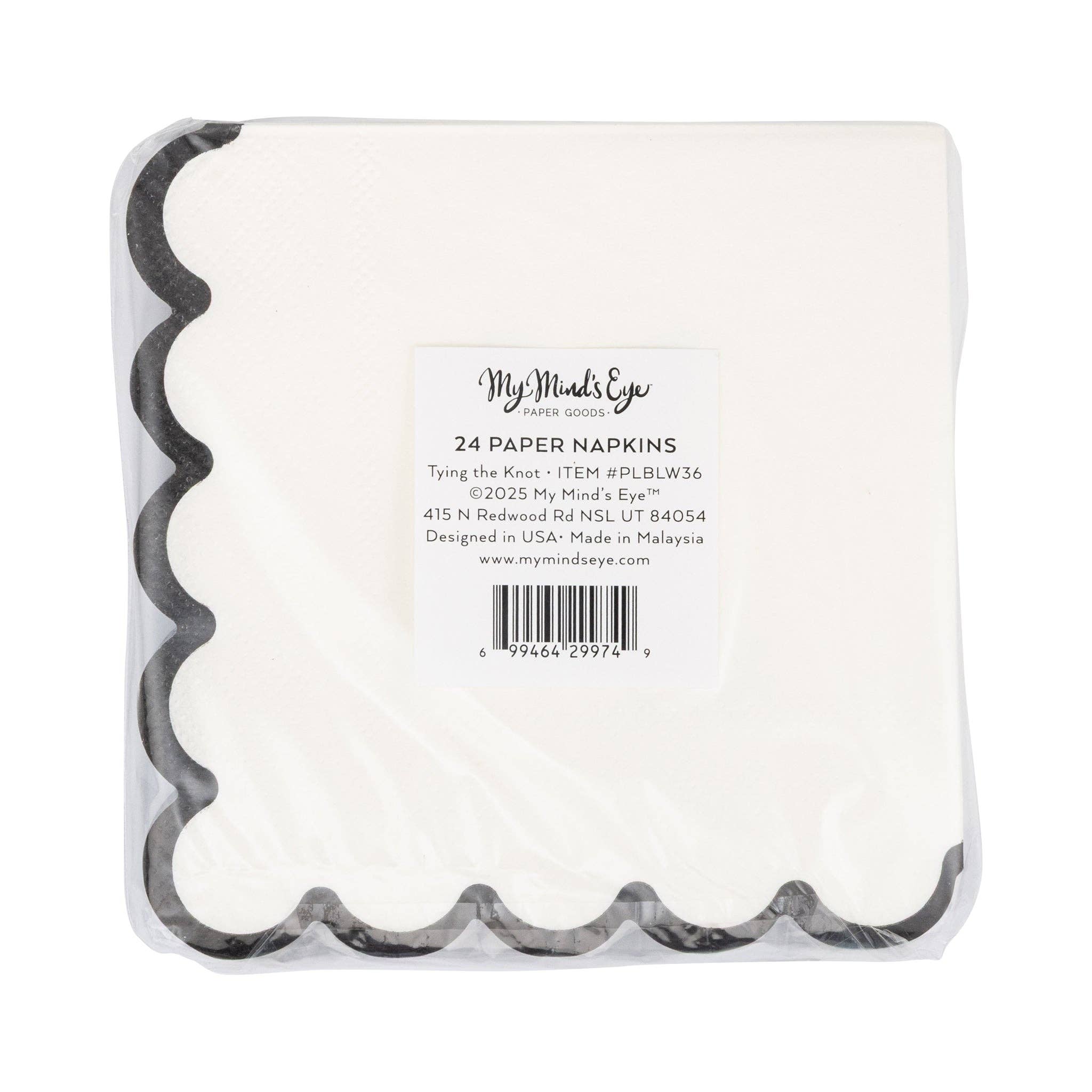 Tying the Knot Cocktail Napkin