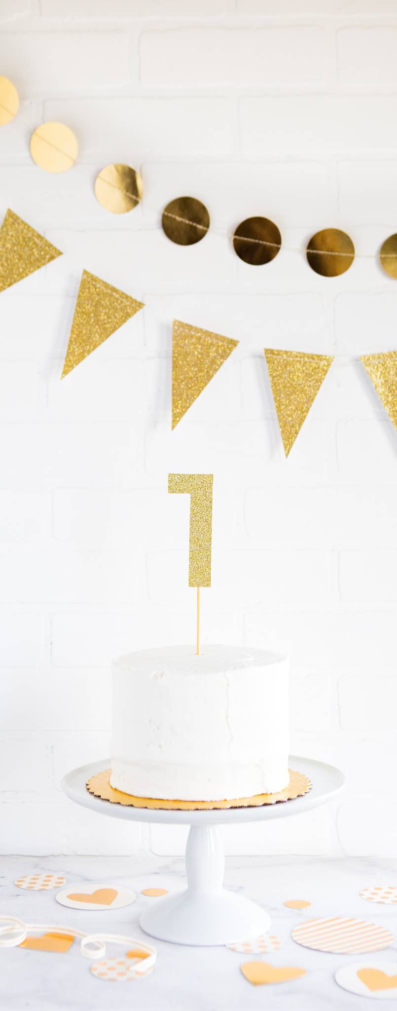 Basic Glitter Number 9