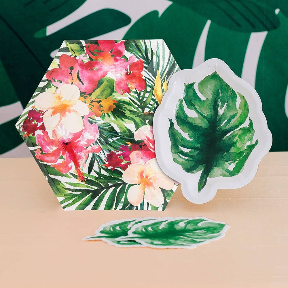 Monstera Dessert Plates
