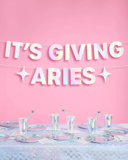 It's Giving Aries Banner