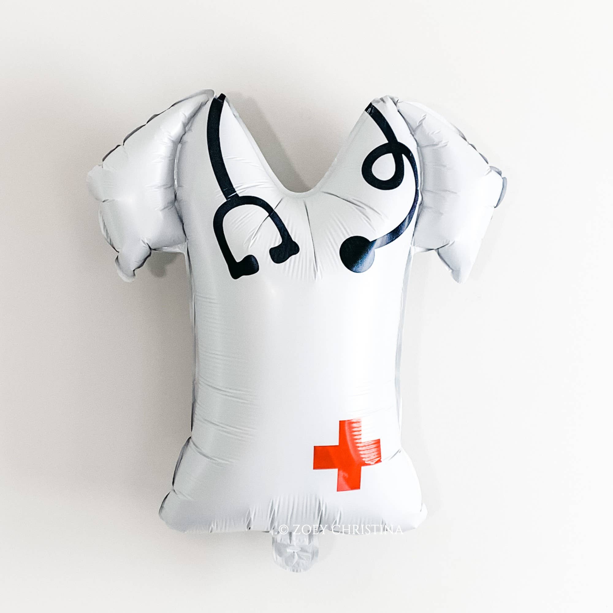 Nurse Themed Scrub Top Balloon