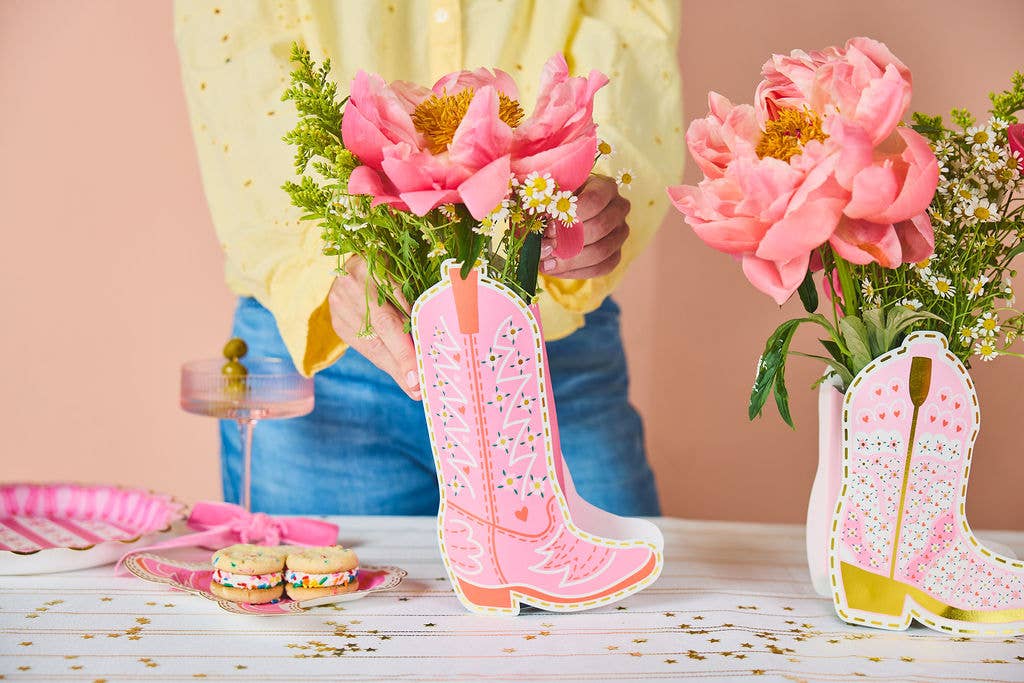 Boot Scoot Blooms Pop-Up Vase Slip Covers