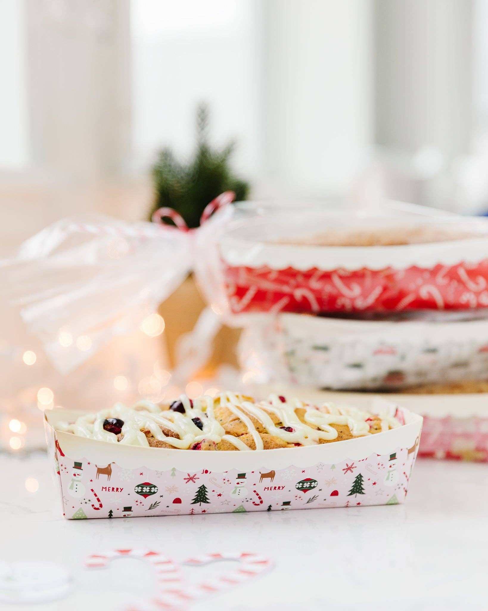 Nordic Snowflakes Loaf Pan Set