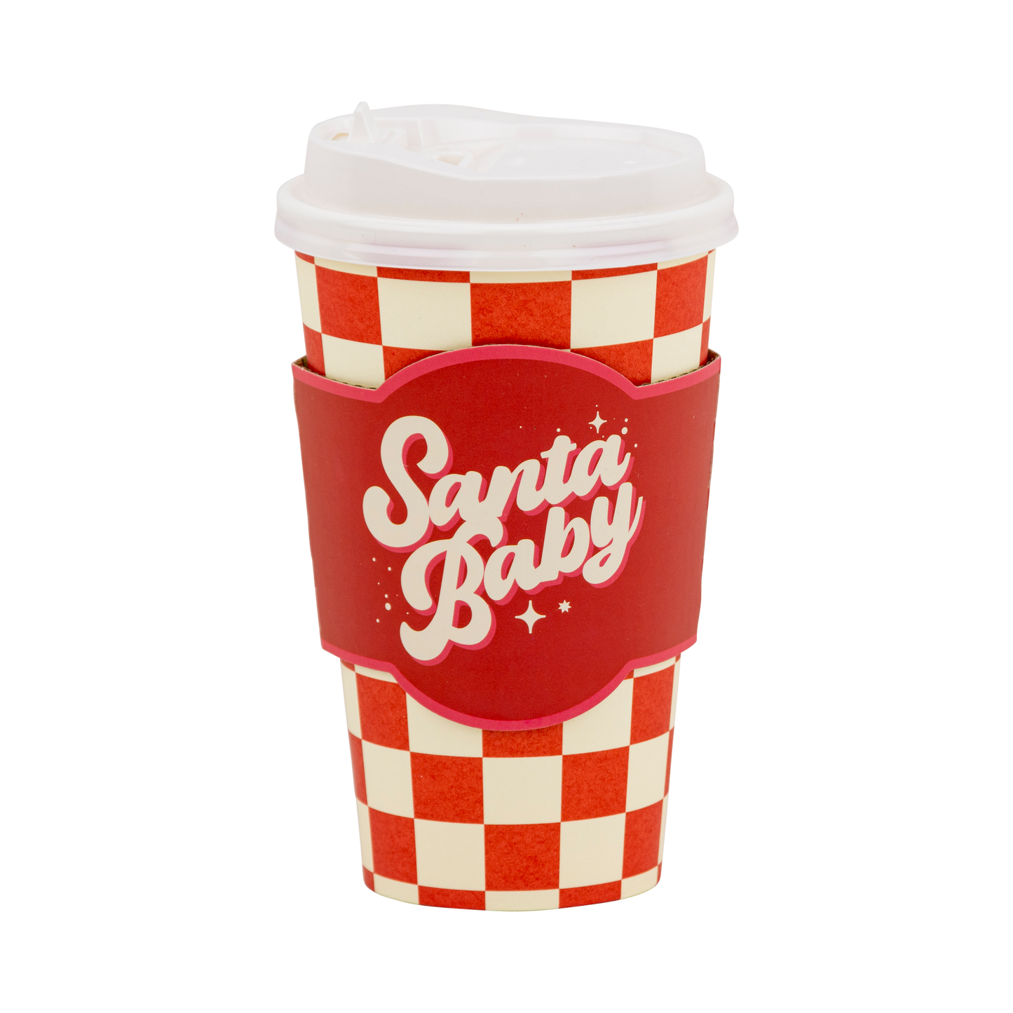 Santa Baby To Go Cups - Set of 8