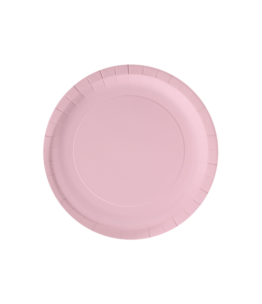 Pastel Pink Plates