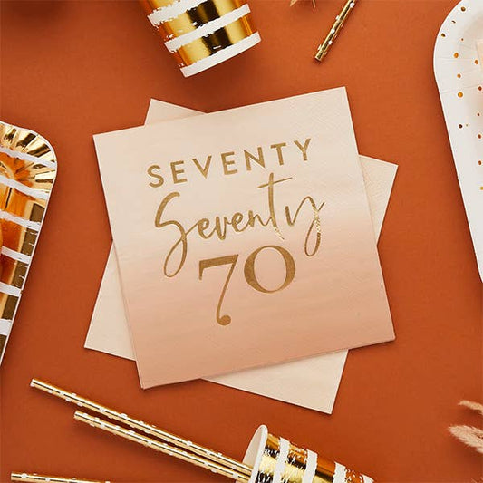Seventy Cocktail Napkins