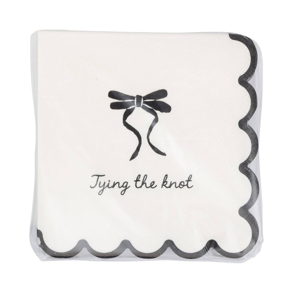 Tying the Knot Cocktail Napkin