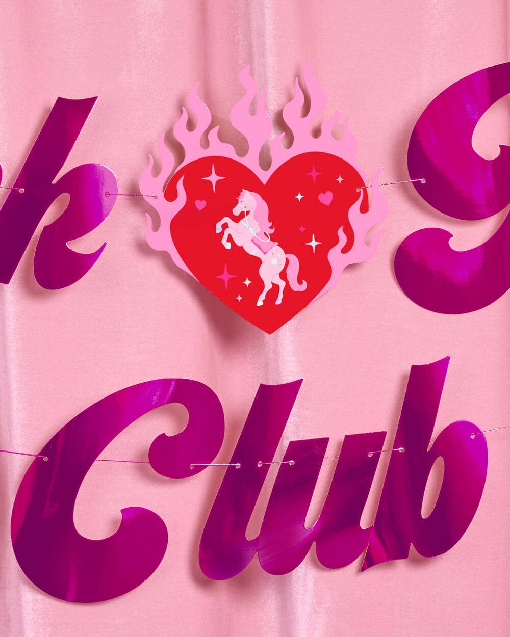 Pink Pony Club Banner