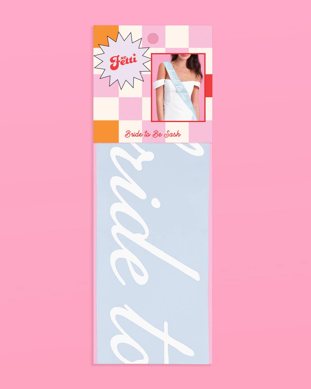 Bride To Be Pearl + Blue Sash