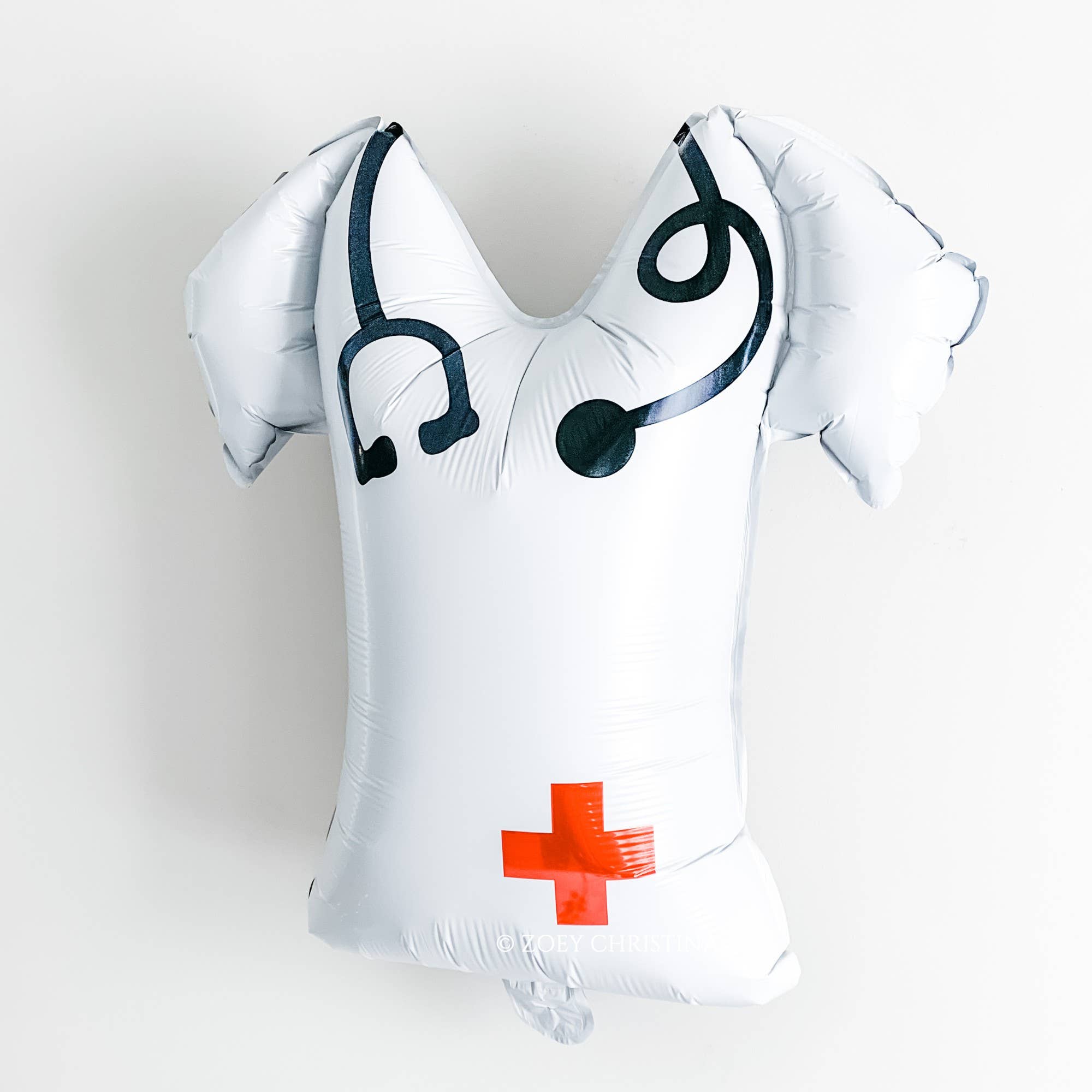 Nurse Themed Scrub Top Balloon