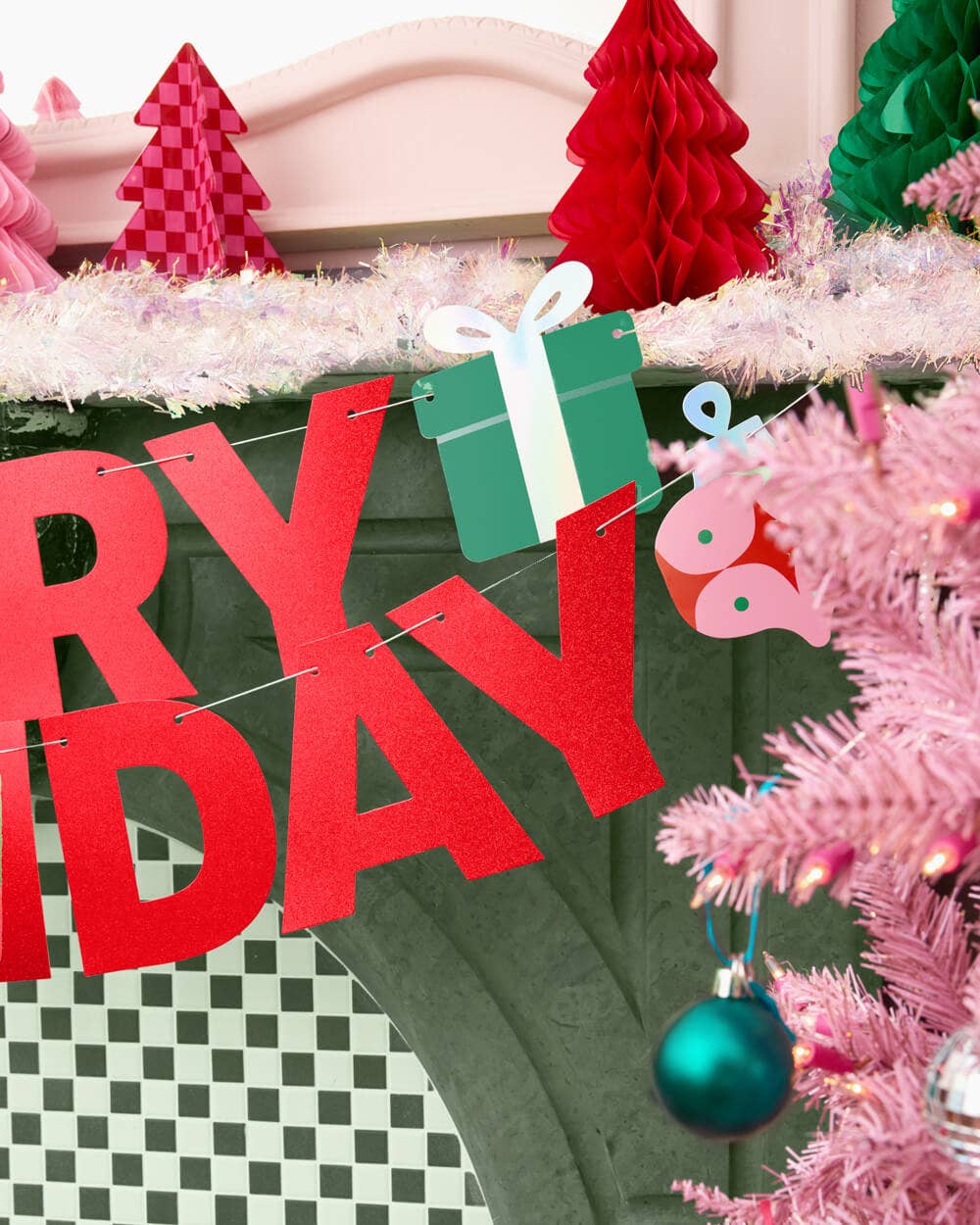 Merry Birthday Banner