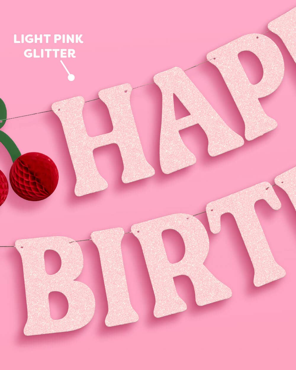 Cherry Birthday Banner