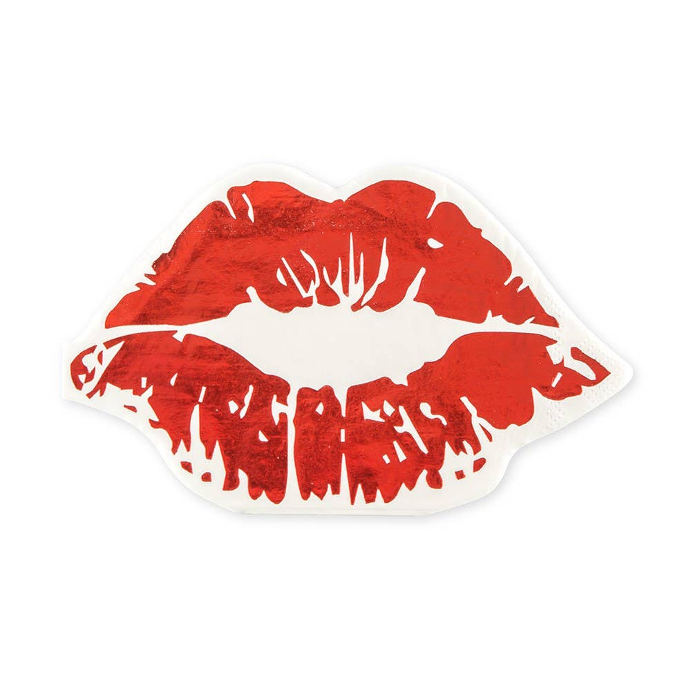 Red Lip Napkins