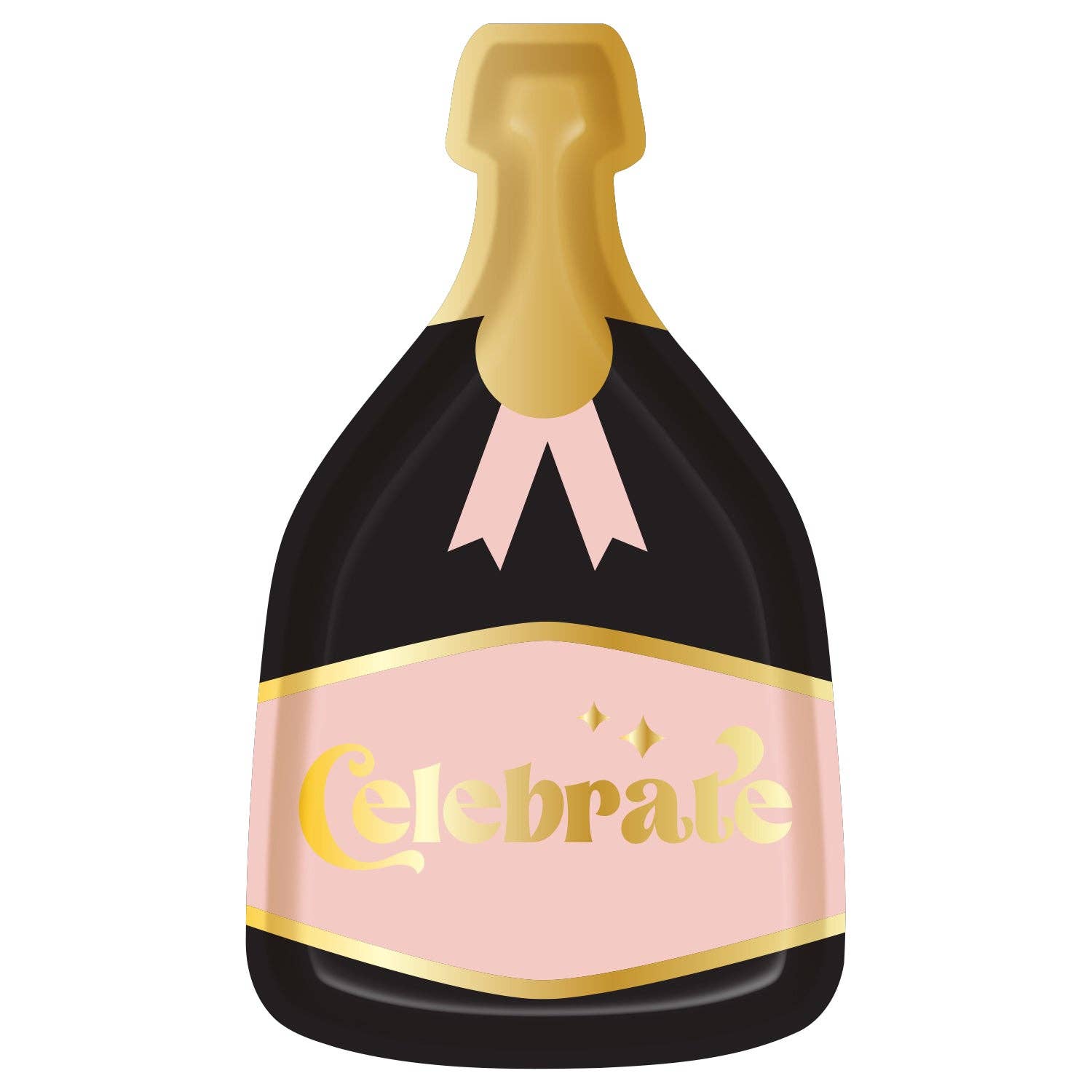 Champagne Celebrate Plate