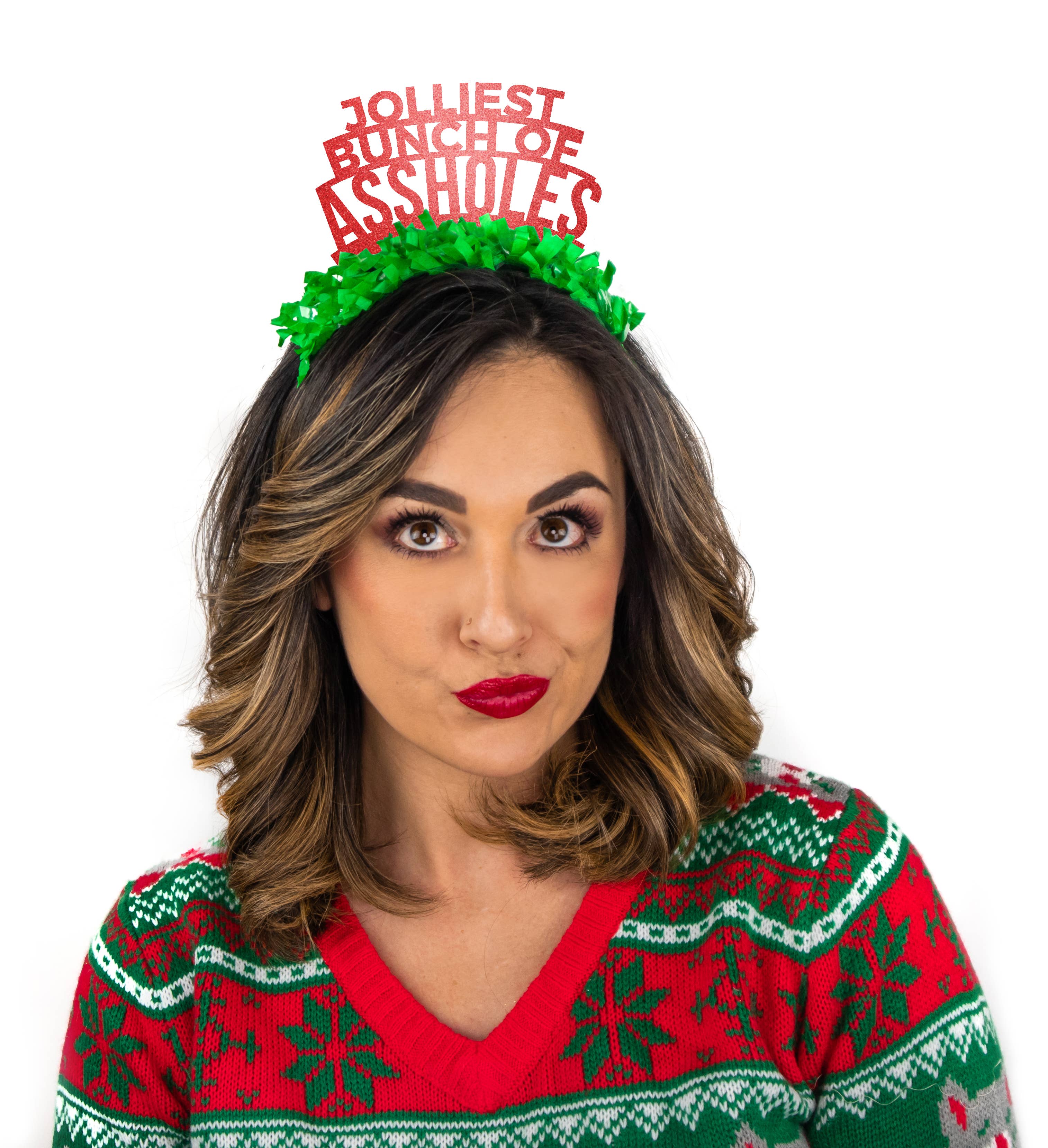 Jolliest Bunch of Assholes Christmas Vacation Headband