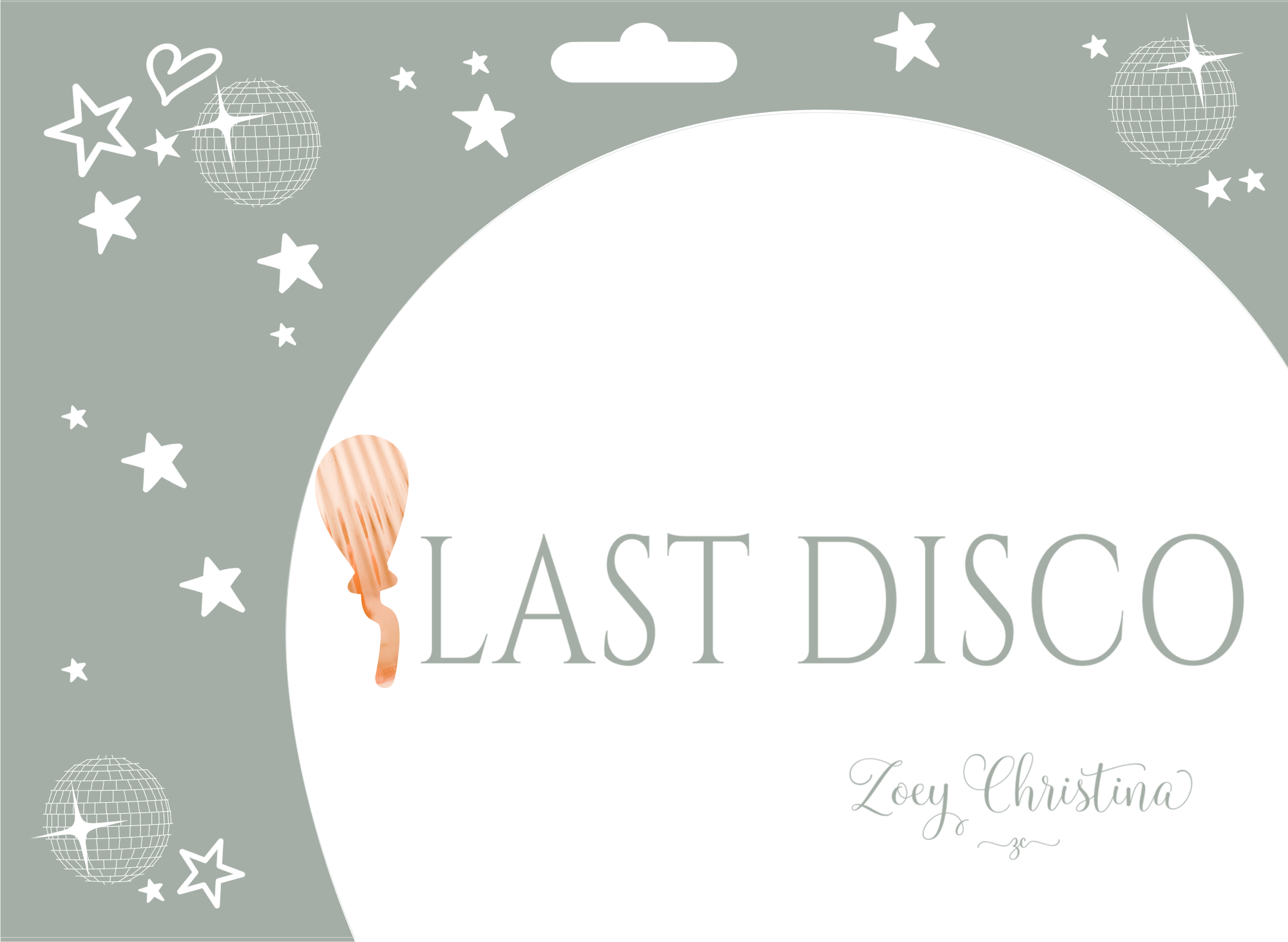 Last Disco Balloon Banner