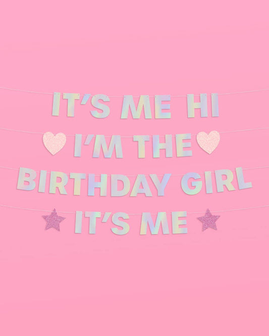 I'm the Birthday Girl Banner