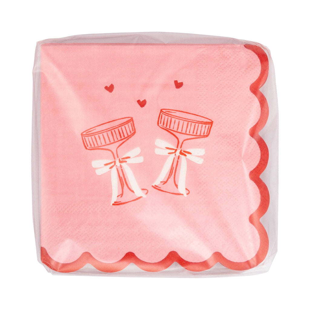 Clink Glasses Cocktail Napkin