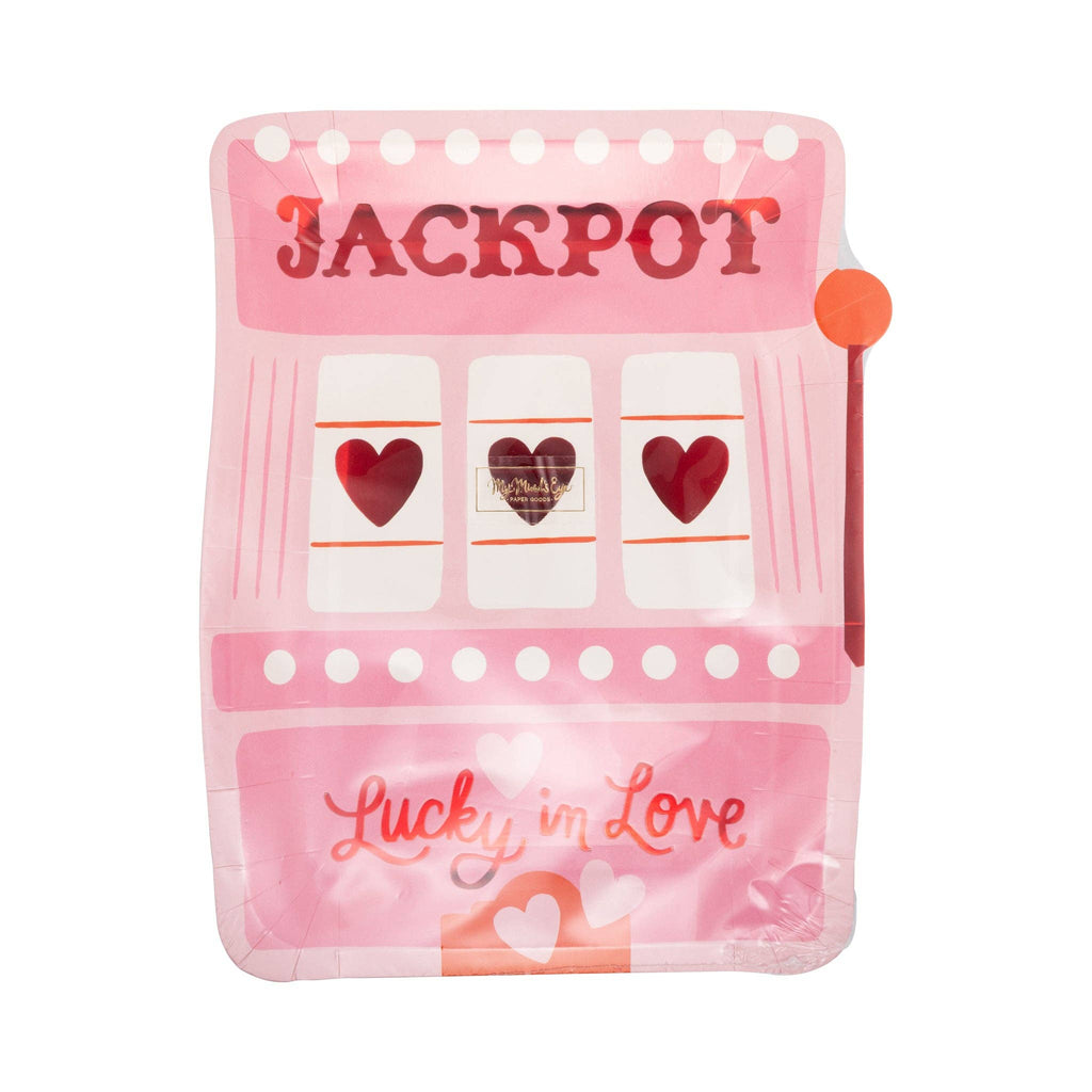 Slot Machine Shaped Plate