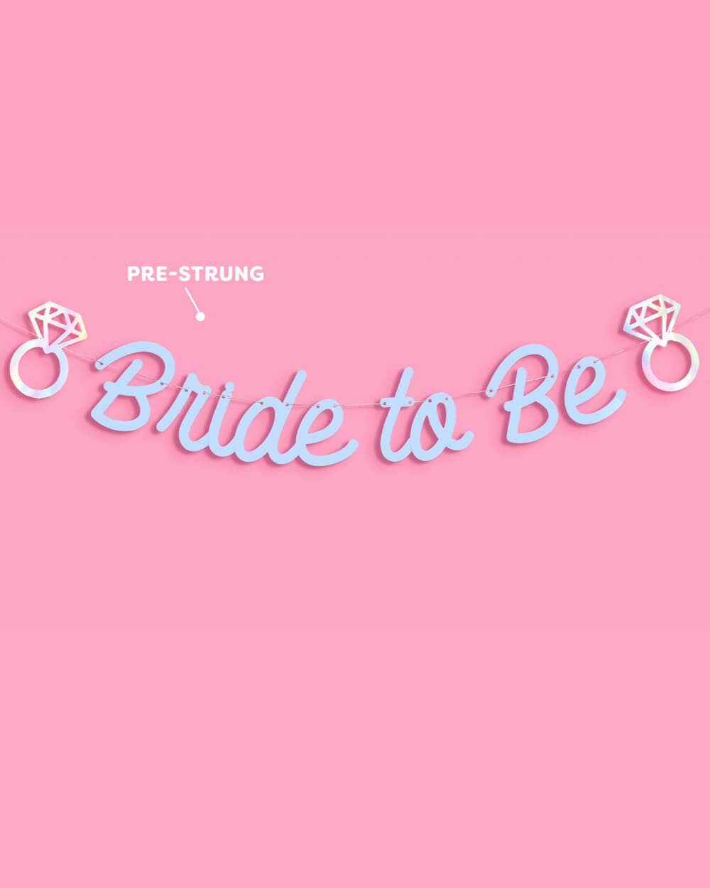 Blue Bride to Be Banner