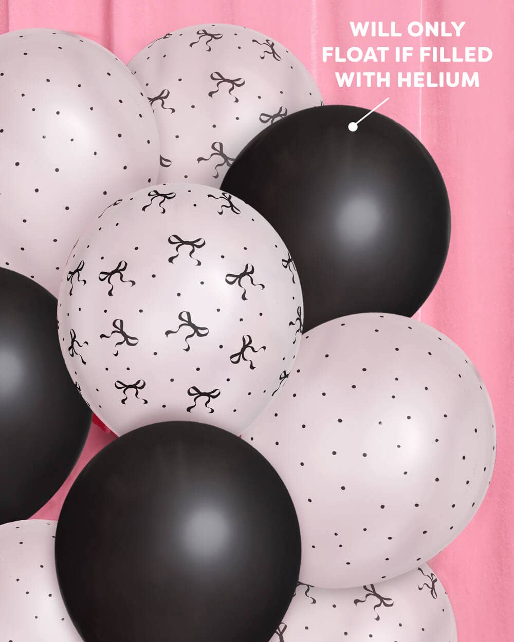 Little Black Bow Balloons