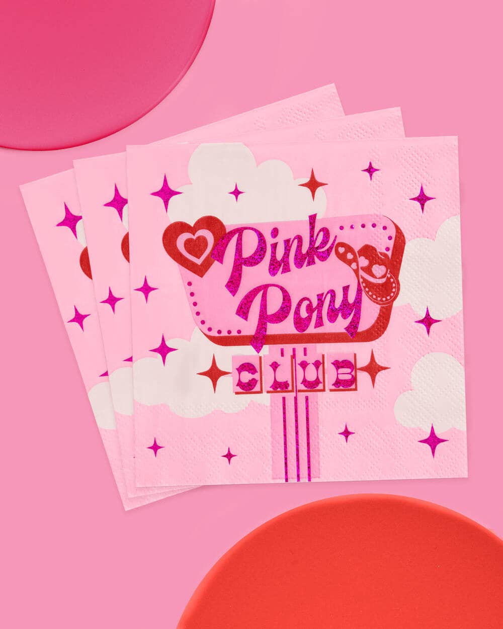 Pink Pony Club Napkins - 25 Pack Napkins