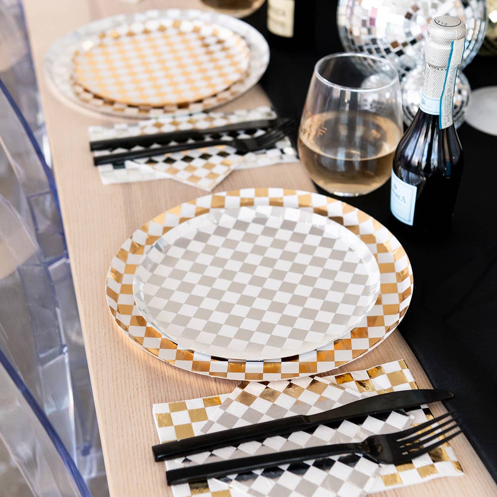 Check It! Dinner Plates - 8 Pack